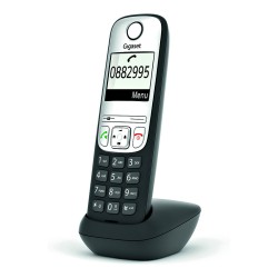 GIGASET A690HX schwarz 5.1 cm 2 Zoll schwarz-weiss Grafik-Display Freisprechen Telefonbuch fr DECT Basisstationen und...
