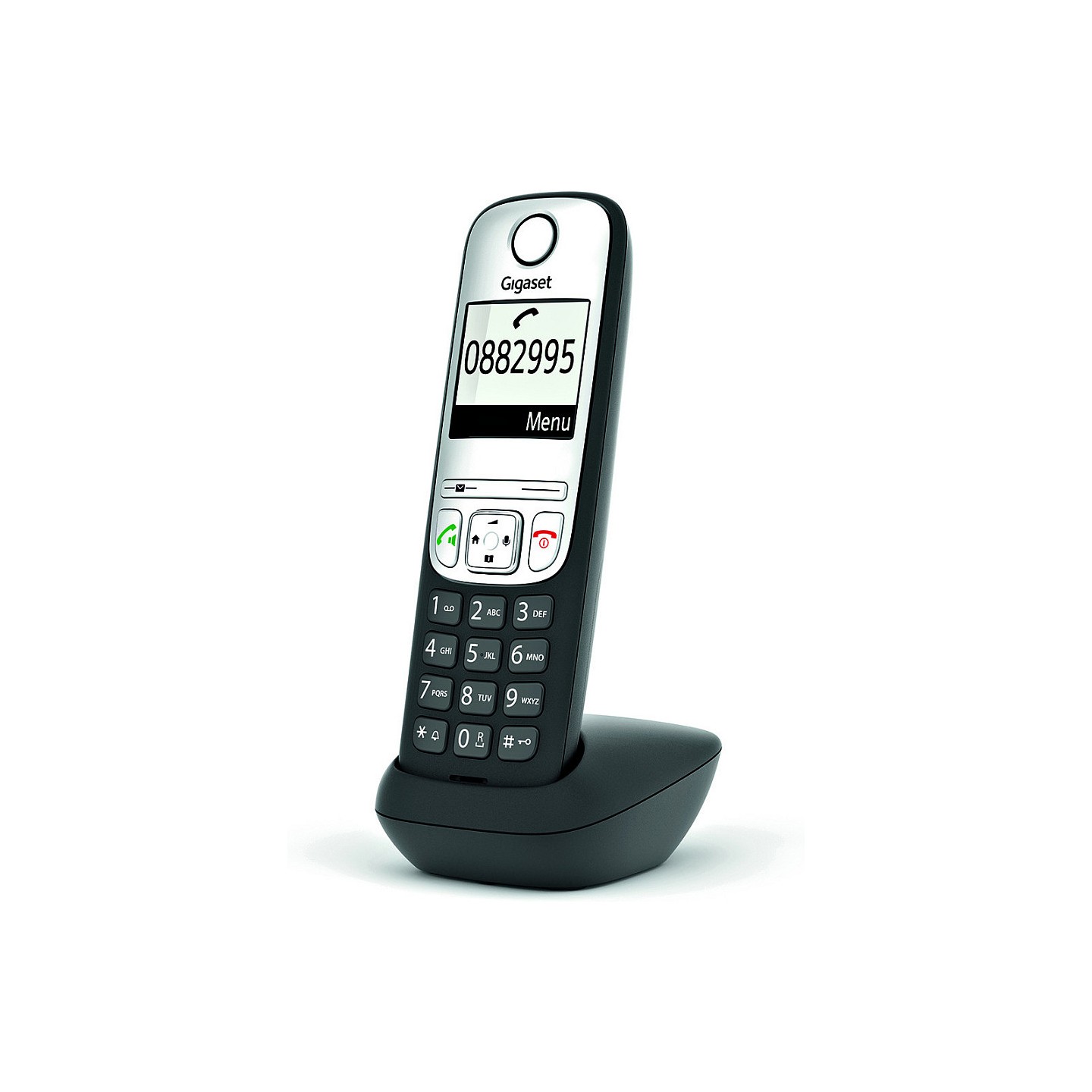 GIGASET A690HX schwarz 5.1 cm 2 Zoll schwarz-weiss Grafik-Display Freisprechen Telefonbuch fr DECT Basisstationen und...