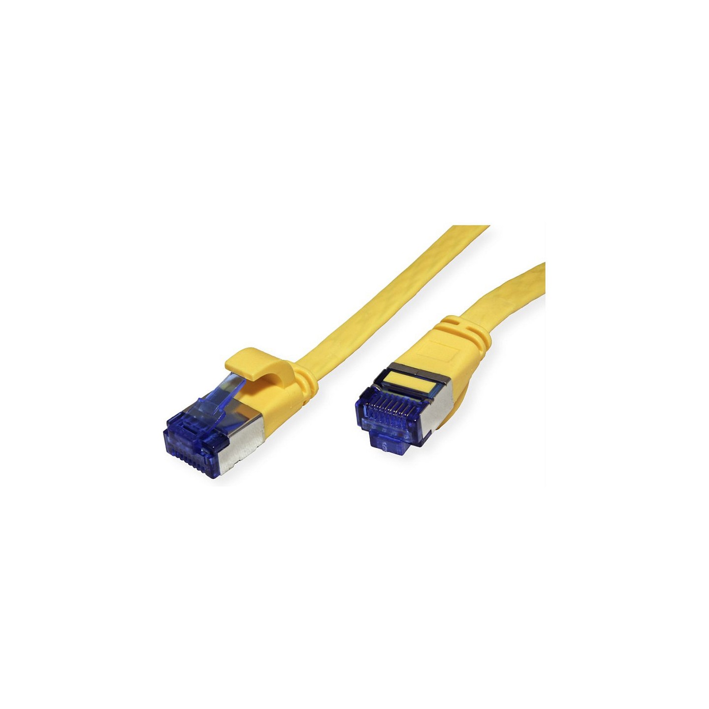 VALUE Patchkabel Cat.6A (Class EA) FTP. extra-flach. gelb. 2 m — Buy in Cyprus with Fast Delivery