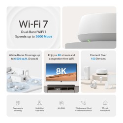 TP-Link Deco BE22(3-pack) BE3600 Whole Home Mesh Wi-Fi 7 Sys. — Buy in Cyprus with Fast Delivery