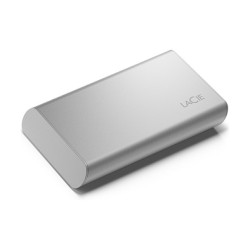 LACIE Portable SSD USB-C 500GB externe tragbare Festplatte mit Rescue Service Moon Silver — Buy in Cyprus with Fast Delivery