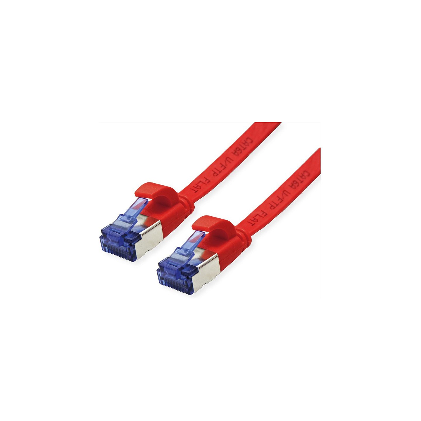 VALUE Patchkabel Cat.6A (Class EA) FTP. extra-flach. rot. 5 m — Buy in Cyprus with Fast Delivery