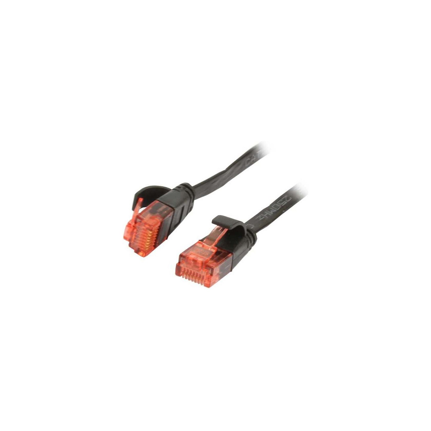 Synergy21 Patchkabel RJ45. CAT6 250Mhz. 7.5m schwarz. UTP(U UTP). PVC. Flach — Buy in Cyprus with Fast Delivery