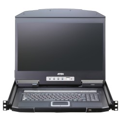 ATEN CL3116NX KVM-Switch. 18.5Zoll TFT. VGA. PS 2-USB. 16 Port. CH-Layout — Buy in Cyprus with Fast Delivery