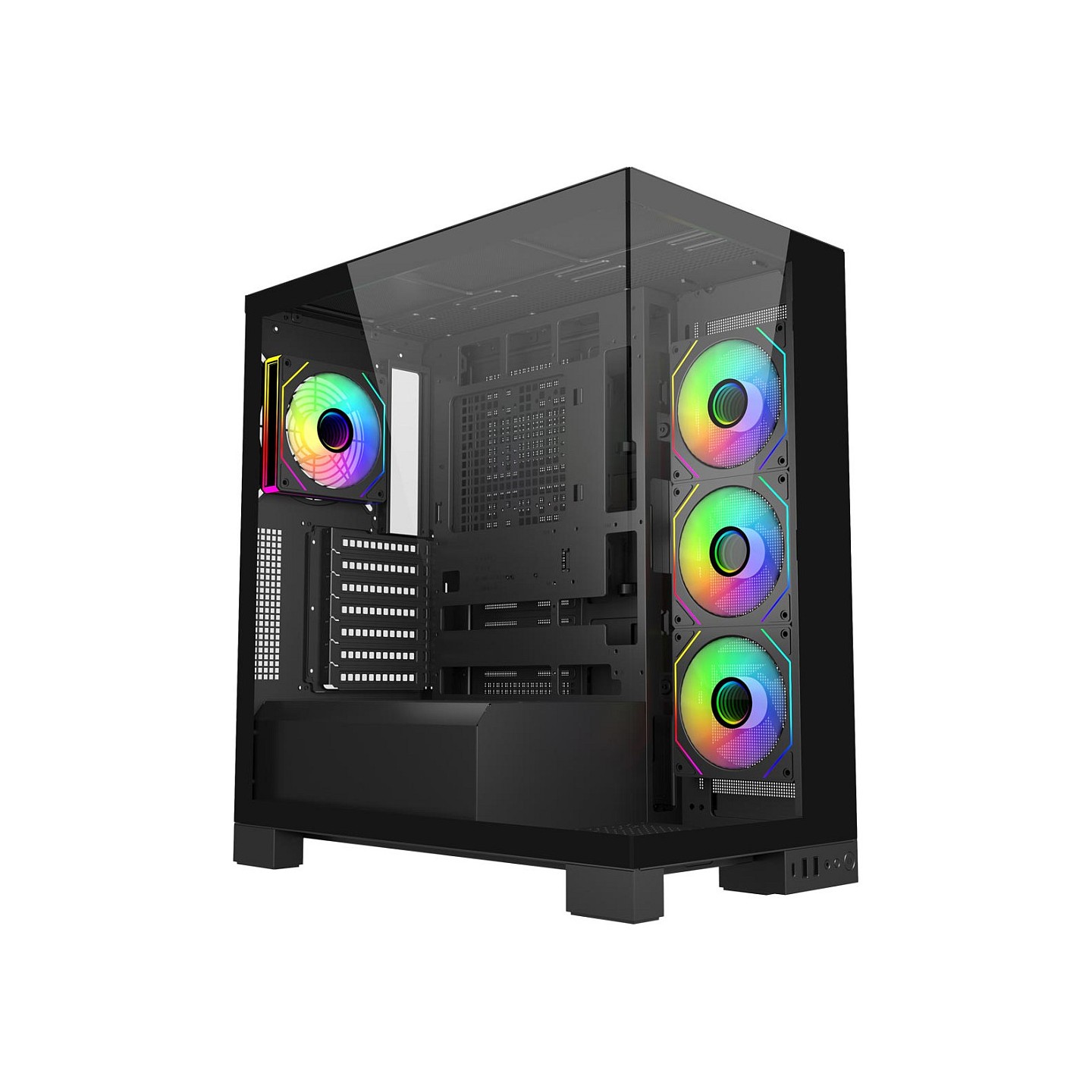 FSP M540-BA ARGB TG Mid Tower PC Case (Boxed) — Buy in Cyprus with Fast Delivery