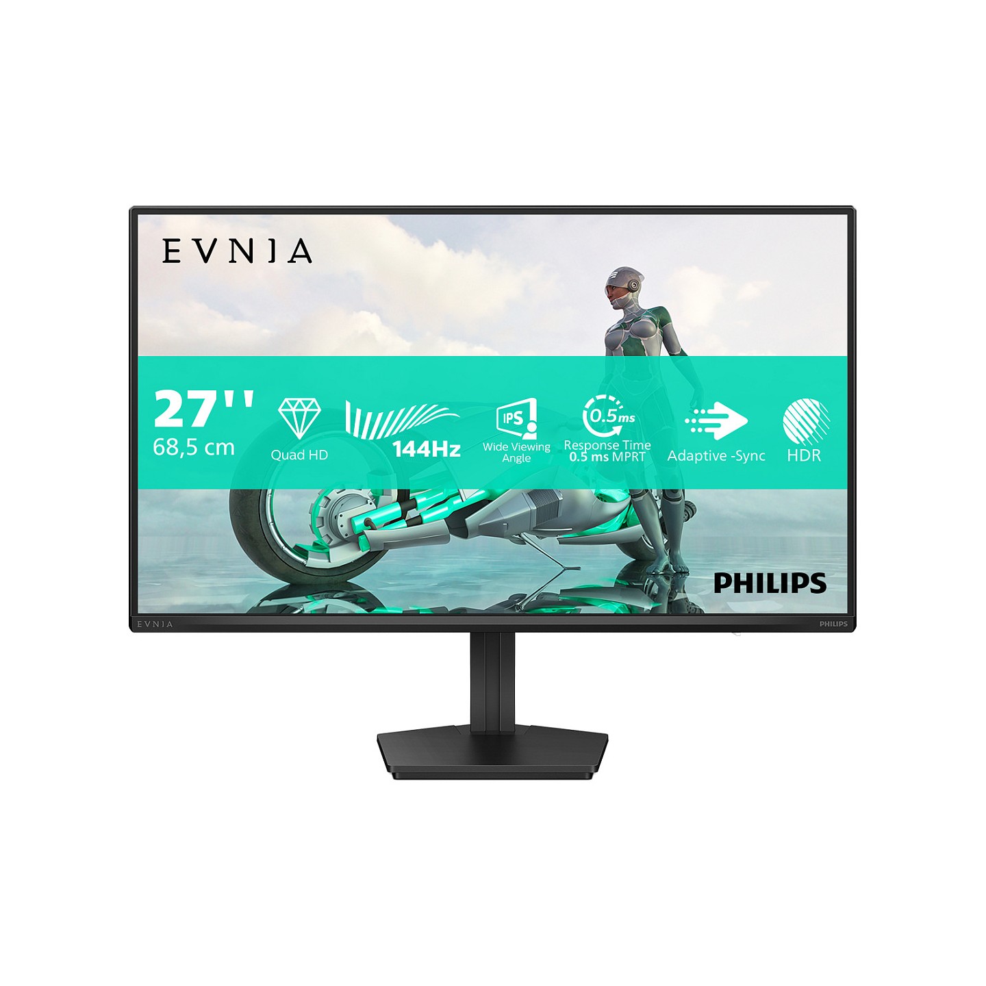 Philips 68.5cm (27.0') 27M2N3500NF 16:09 HDMI+DP black grey — Buy in Cyprus with Fast Delivery