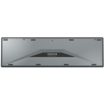 Cherry KW 9100 Slim - Full-Size Wireless Keyboard (Black/Grey) - RF 2.4GHz + Bluetooth, Portuguese Layout