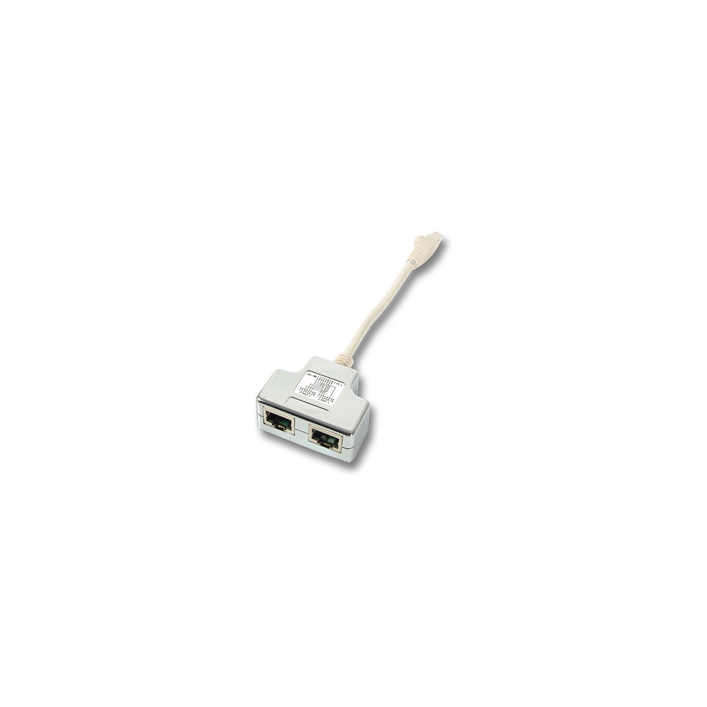 EFB T-Adapter Cat.5e 2x10 100BaseT für Cablesharing — Buy in Cyprus with Fast Delivery