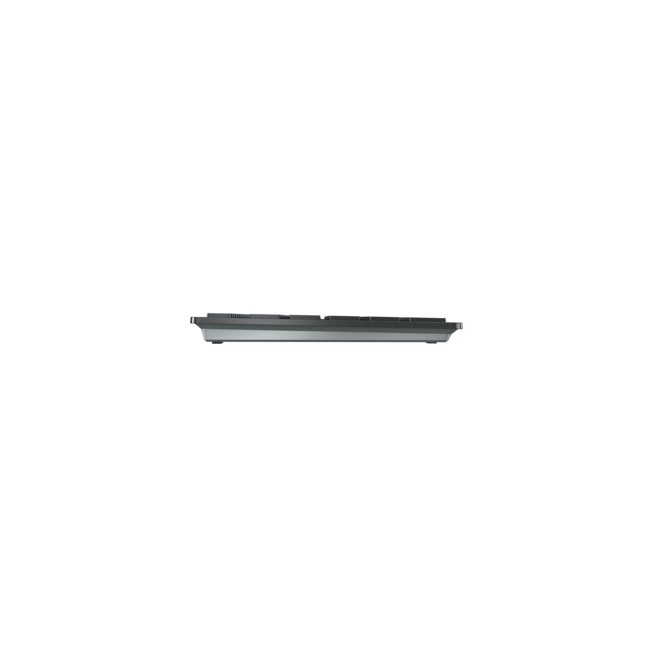 Cherry KW 9100 Slim - Full-Size Wireless Keyboard (Black/Grey) - RF 2.4GHz + Bluetooth, Portuguese Layout