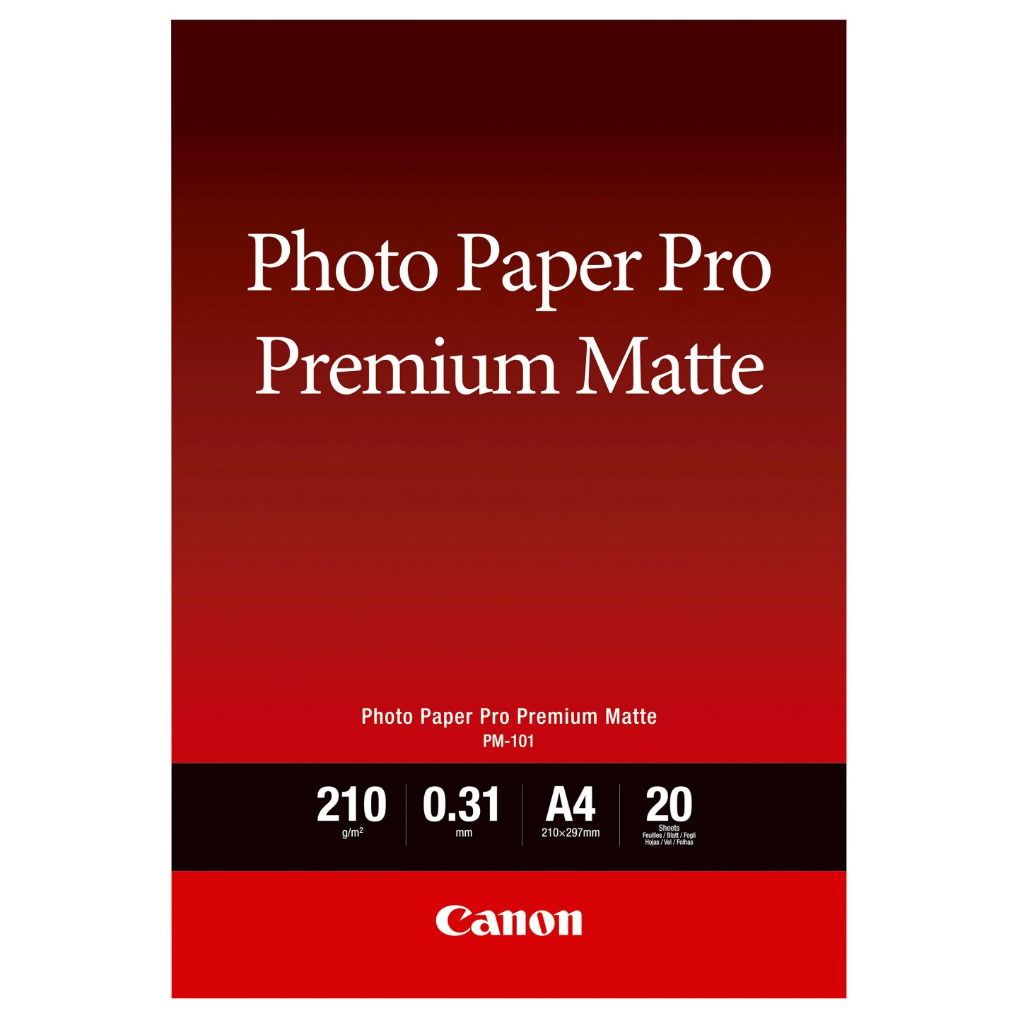 CANON Photo Paper Premium Matte A4 20 Blatt — Buy in Cyprus with Fast Delivery