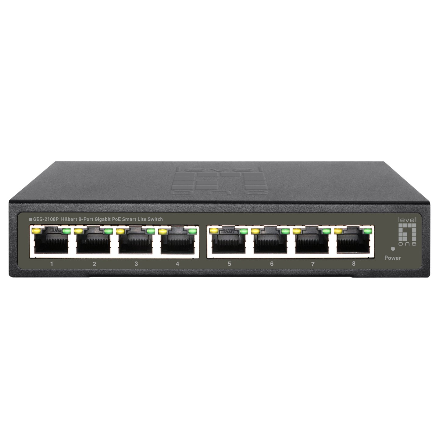 Switch 8x GE GES-2108P Hilbert 112W 8xPoE+ — Buy in Cyprus with Fast Delivery