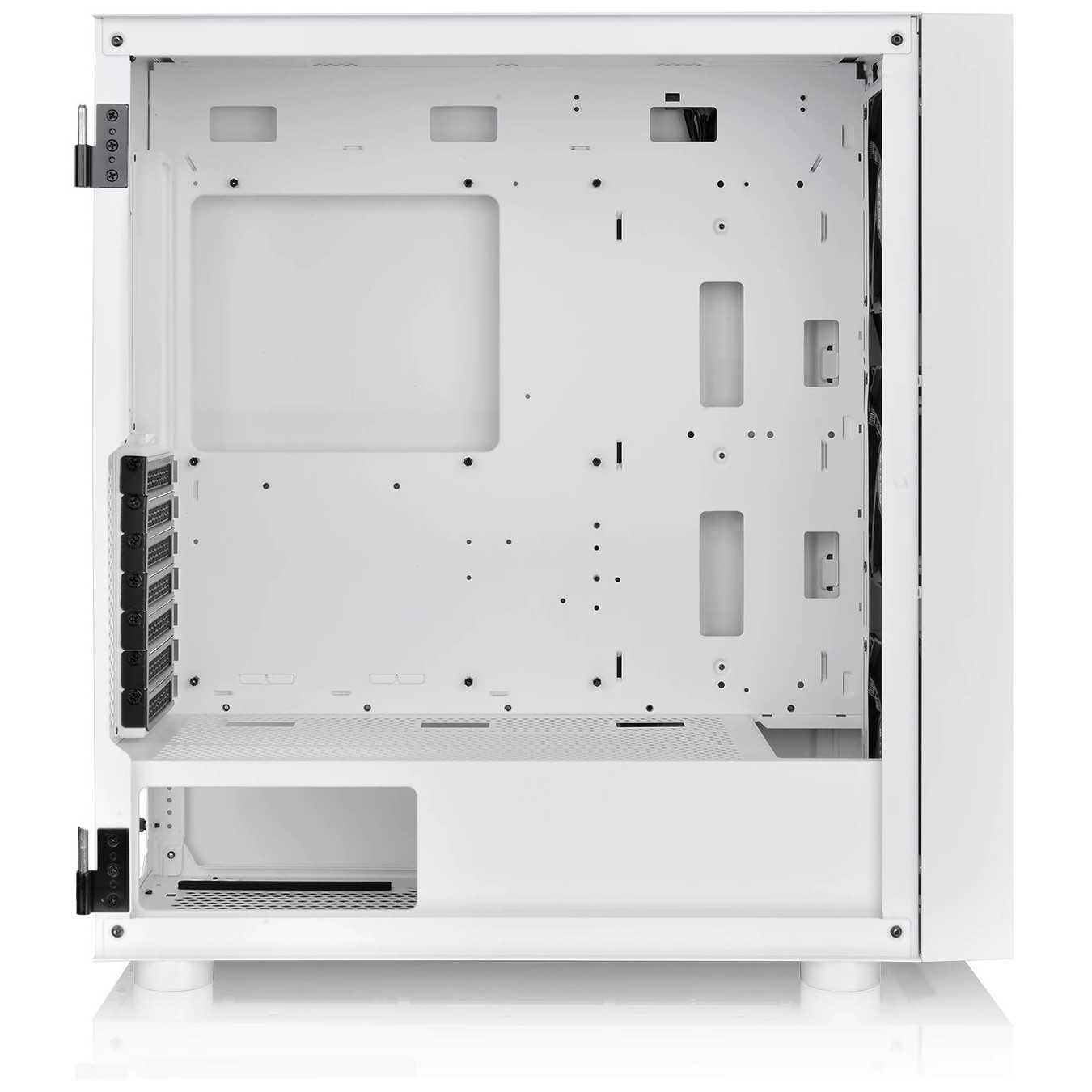 Thermaltake H570 TG ARGB - Mid Tower PC Case - Snow White, Tempered Glass, ARGB Fans, E-ATX/ATX/mATX/mini-ITX