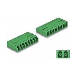 LWL Kupplung HD LC Octuplex Buchse zu LC Octuplex Buchse grün — Buy in Cyprus with Fast Delivery