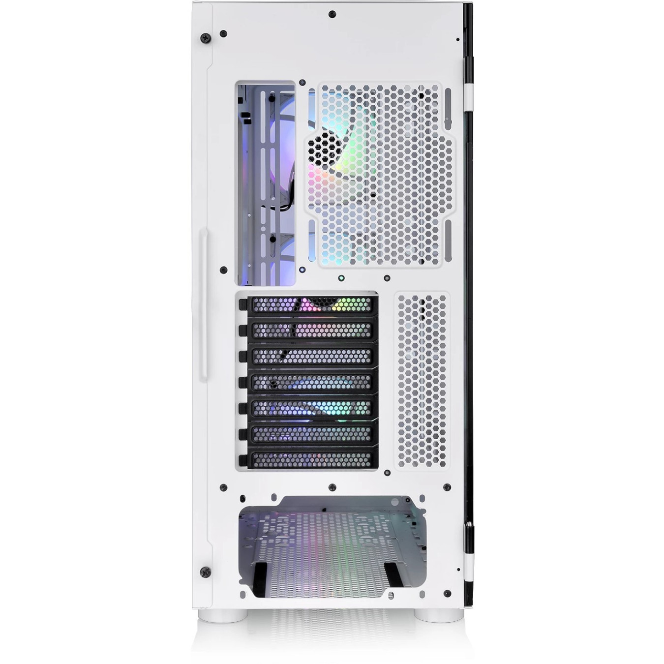 Thermaltake H570 TG ARGB - Mid Tower PC Case - Snow White, Tempered Glass, ARGB Fans, E-ATX/ATX/mATX/mini-ITX