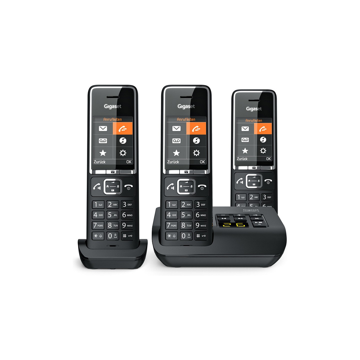 Gigaset COMFORT 550A trio schwarz chrom — Buy in Cyprus with Fast Delivery