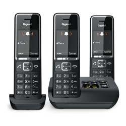 Gigaset COMFORT 550A trio schwarz chrom — Buy in Cyprus with Fast Delivery