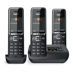 Gigaset COMFORT 550A trio schwarz chrom — Buy in Cyprus with Fast Delivery
