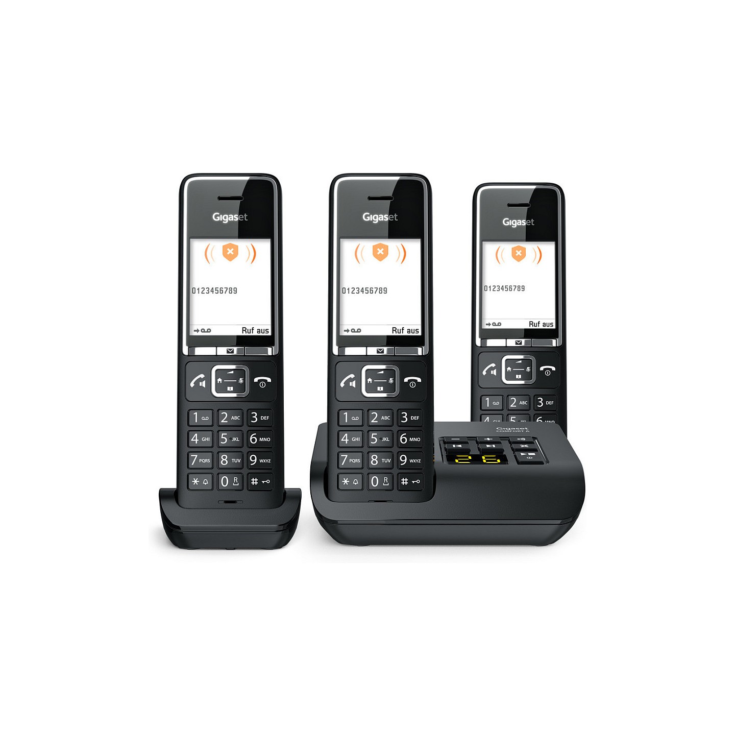 Gigaset COMFORT 550A trio schwarz chrom — Buy in Cyprus with Fast Delivery