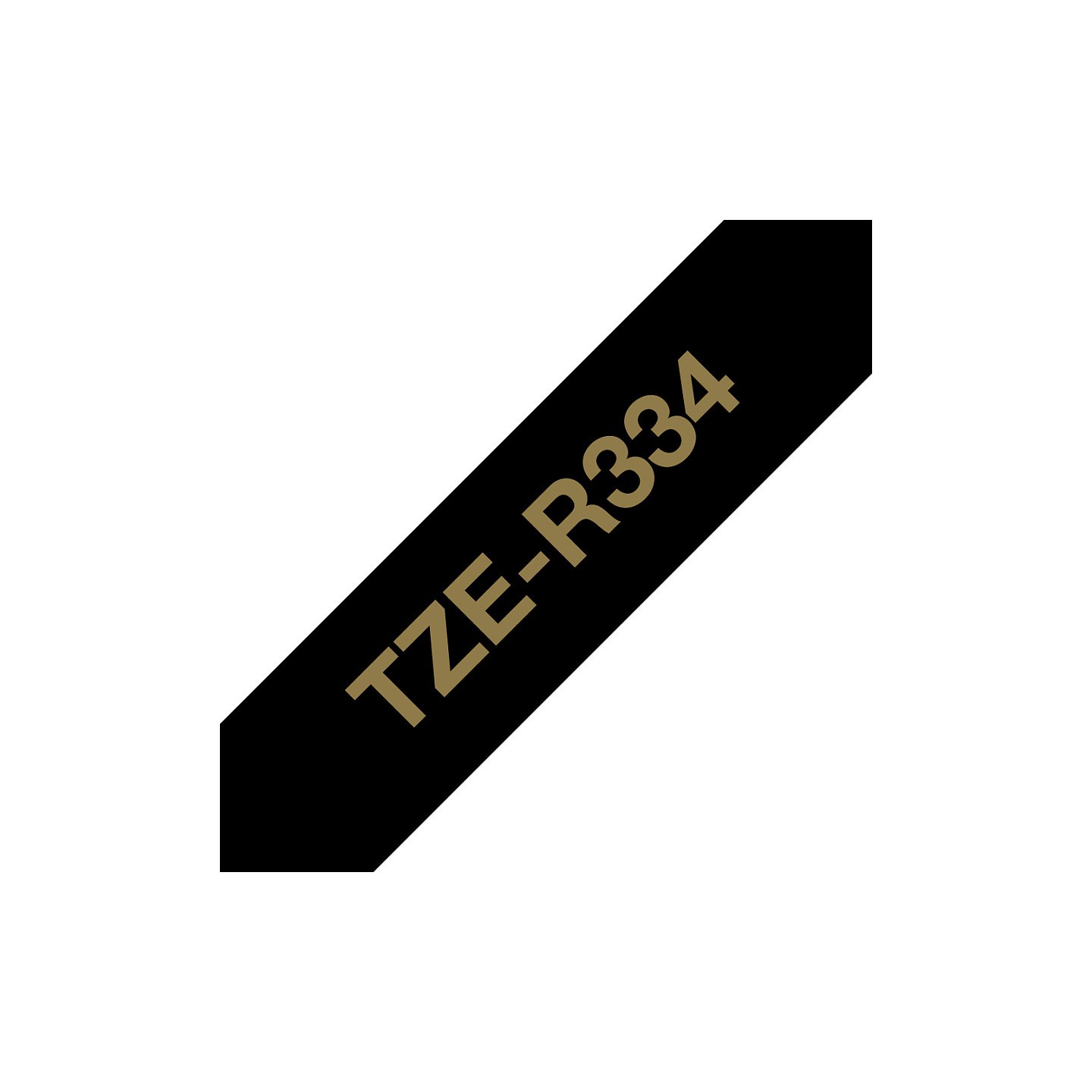 BROTHER P-Touch 12mm black gold ribbon tape — Buy in Cyprus with Fast Delivery