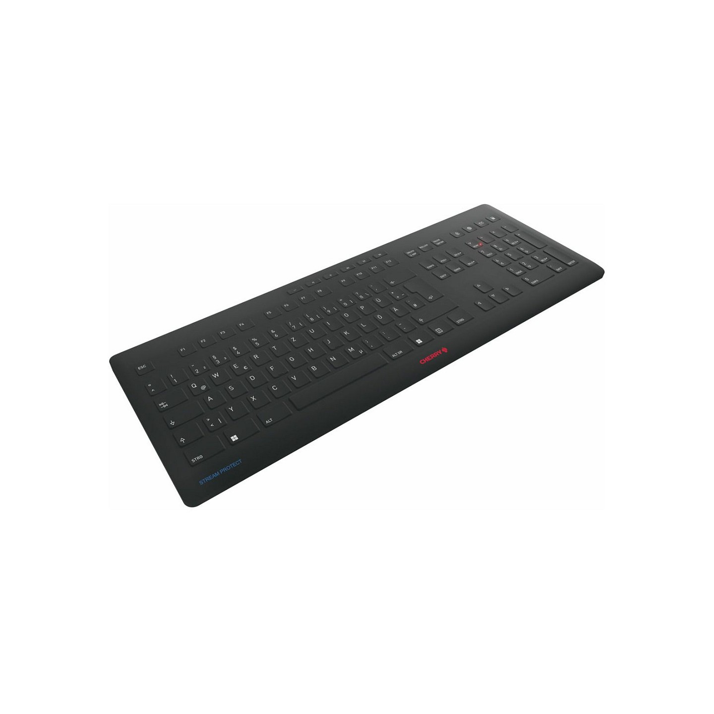 CHERRY STREAM PROTECT KEYBOARD Wireless GB-Layout sw — Buy in Cyprus with Fast Delivery