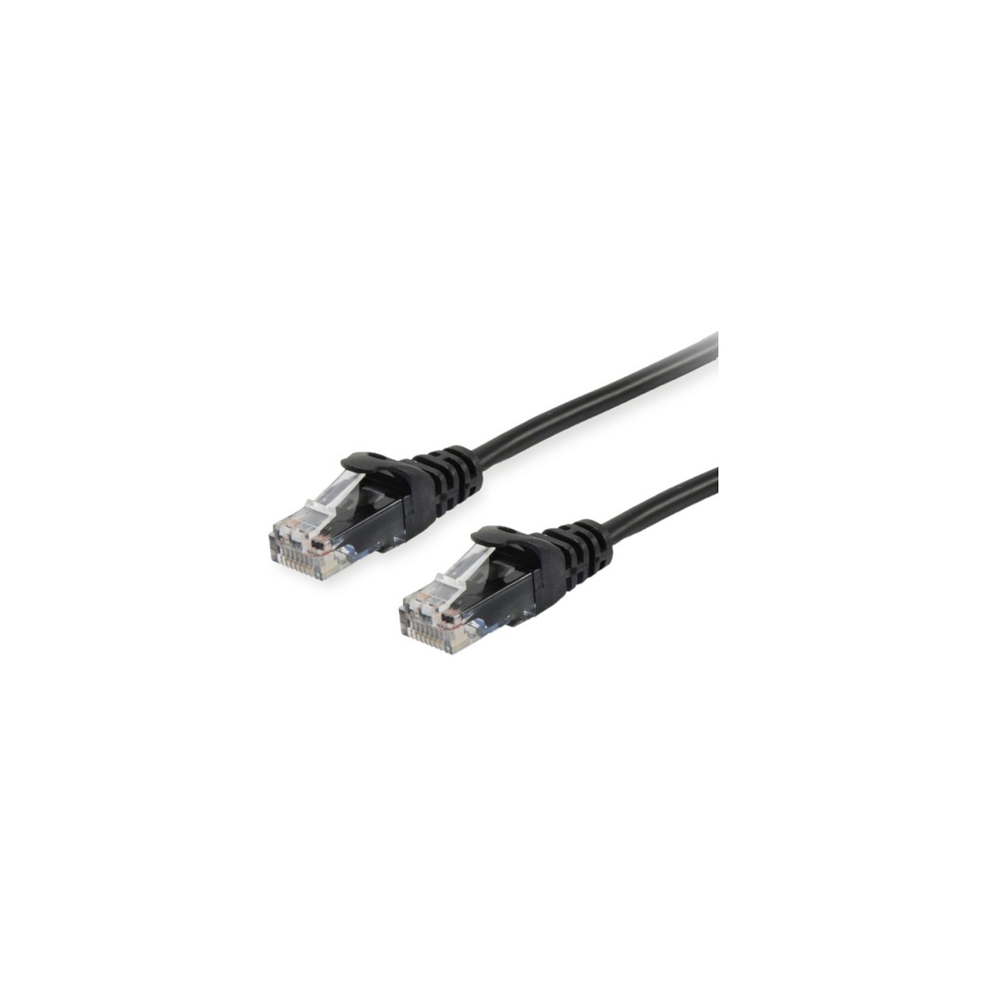 Equip Patchkabel Cat6A U UTP 2xRJ45 0.25m schwarz LSZH Polybeutel — Buy in Cyprus with Fast Delivery