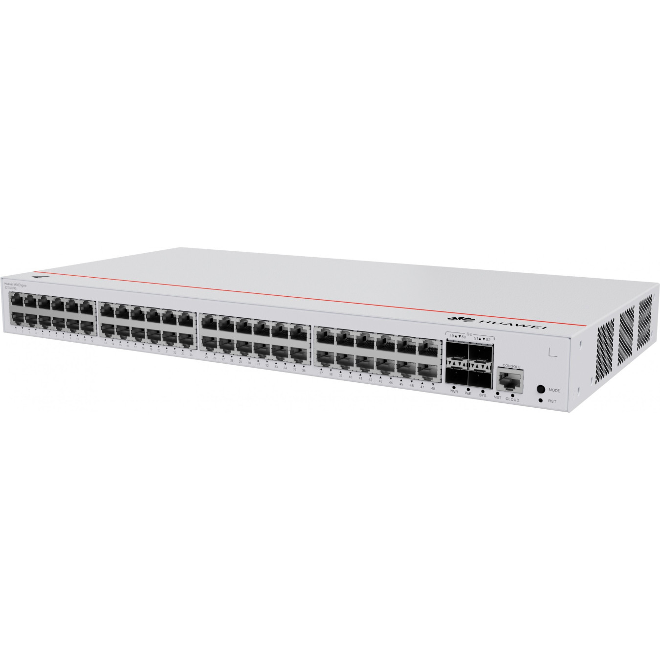 Huawei eKit S310-48P4S - Managed L3 48-Port Gigabit PoE Switch, 380W PoE Budget, Grey, 1U Rackmount