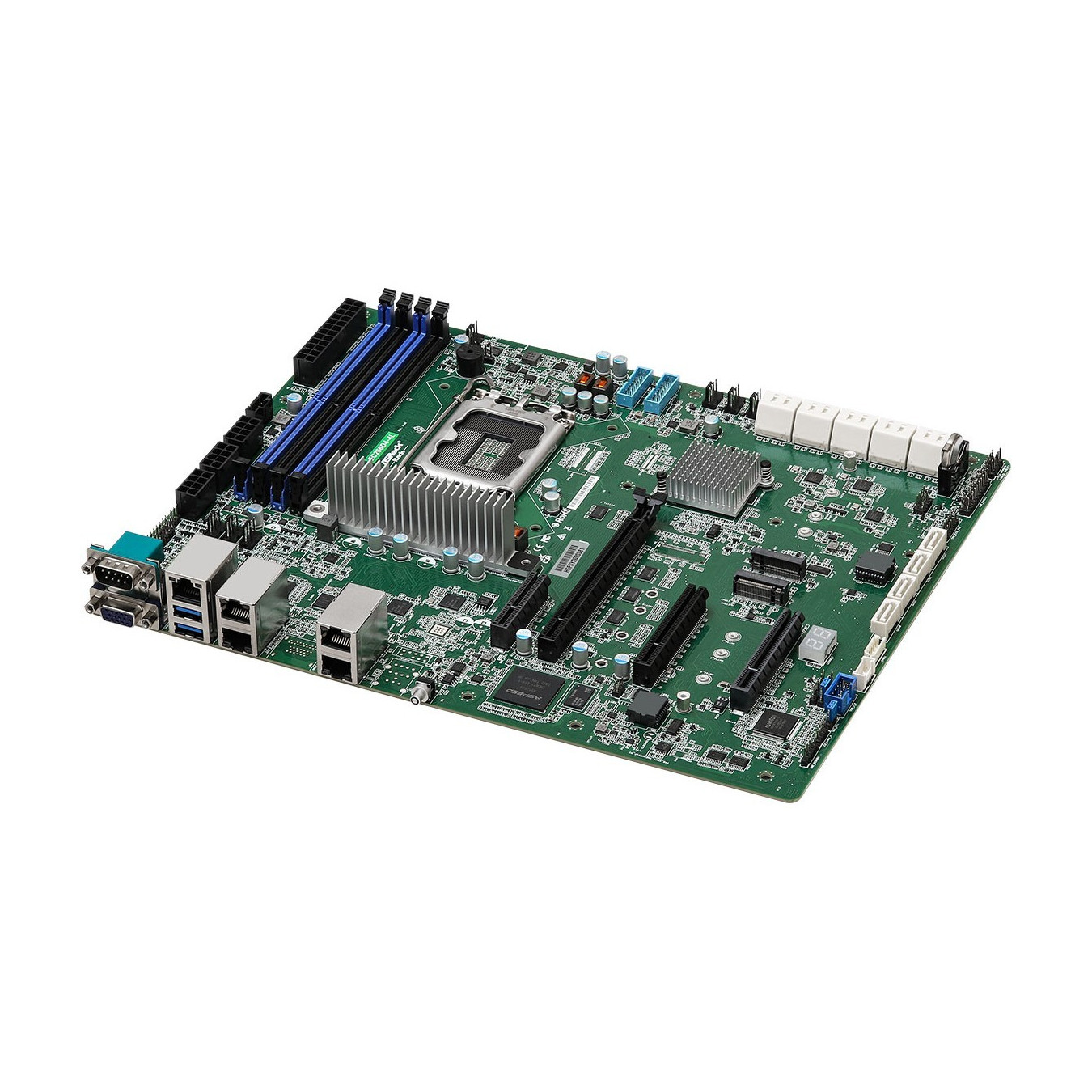 ASRock EC266D4-4L ATX Motherboard - LGA1700, DDR5, 4x DIMM, ECC, Dual M.2, 4x LAN — Buy in Cyprus with Fast Delivery