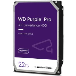 Buy WD Purple Pro 22TB - 3.5-inch SATA III HDD, 7200 RPM, 512MB Cache, Surveilla... in Cyprus, Nicosia, Limassol, Larnaka, Pafos