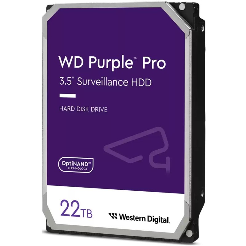 Buy WD Purple Pro 22TB - 3.5-inch SATA III HDD, 7200 RPM, 512MB Cache, Surveilla... in Cyprus, Nicosia, Limassol, Larnaka, Pafos