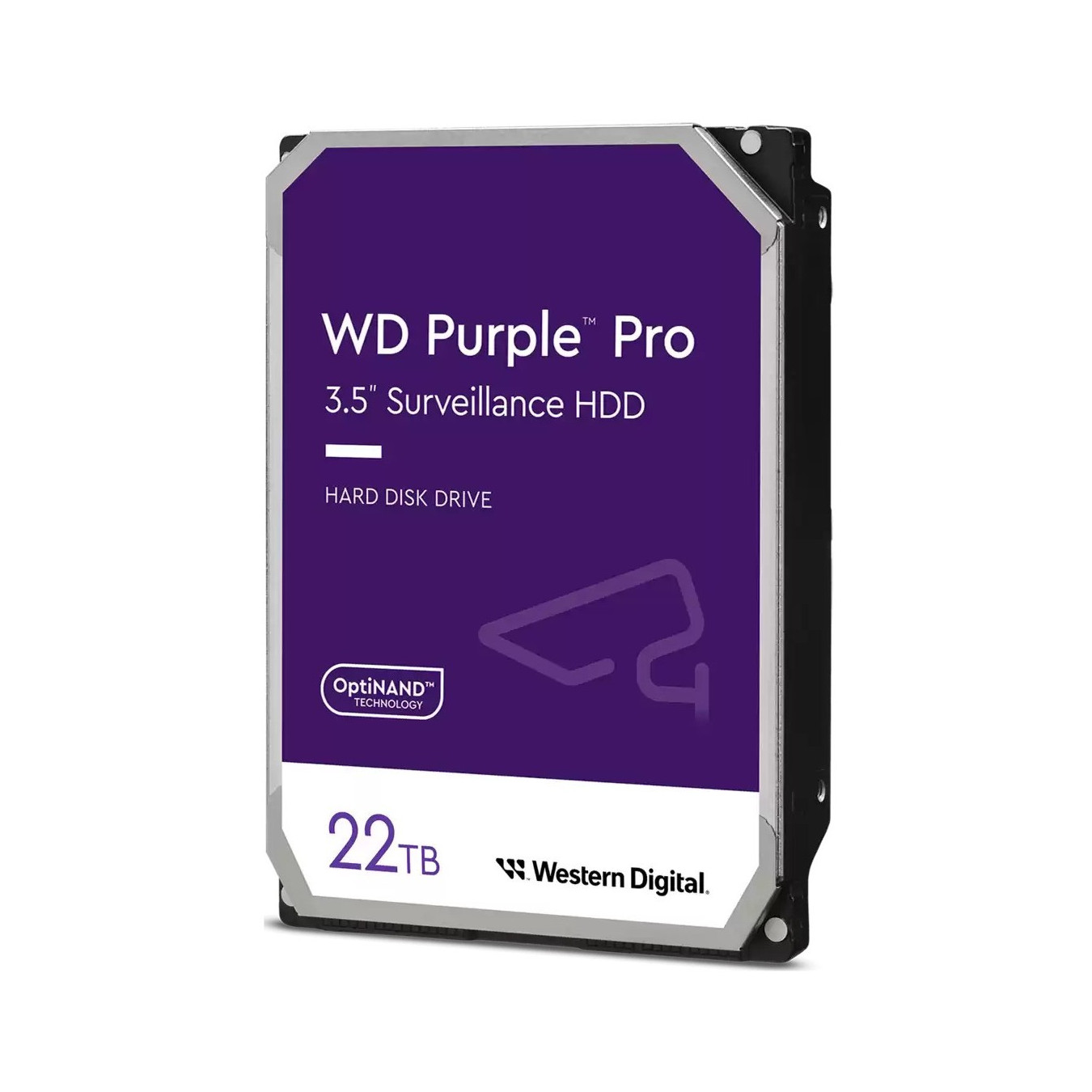 WD Purple Pro 22TB - 3.5-inch SATA III HDD, 7200 RPM, 512MB Cache, Surveillance-Grade 24/7 — Buy in Cyprus with Fast Delivery
