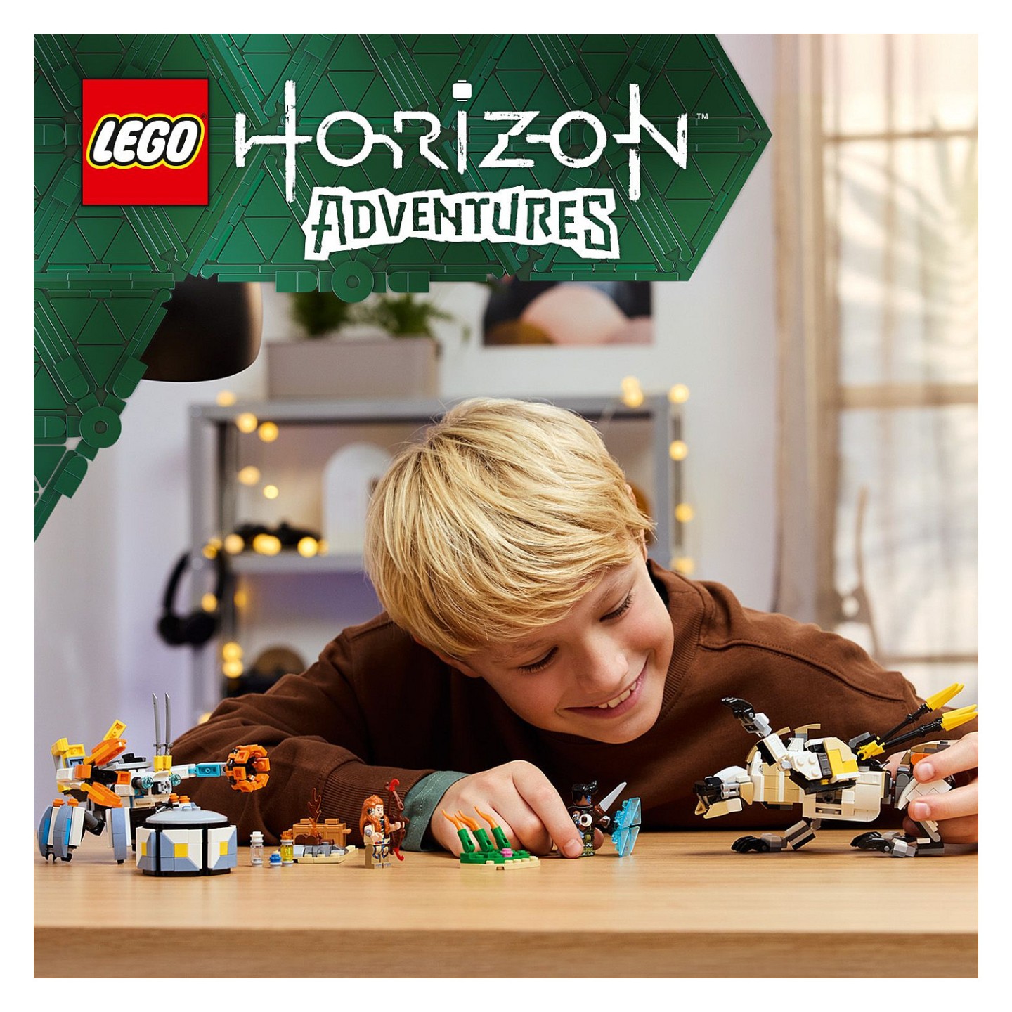 LEGO 77037 Horizon Adventures Aloy und Varl vs. Panzerwanderer und Sgezahn — Buy in Cyprus with Fast Delivery