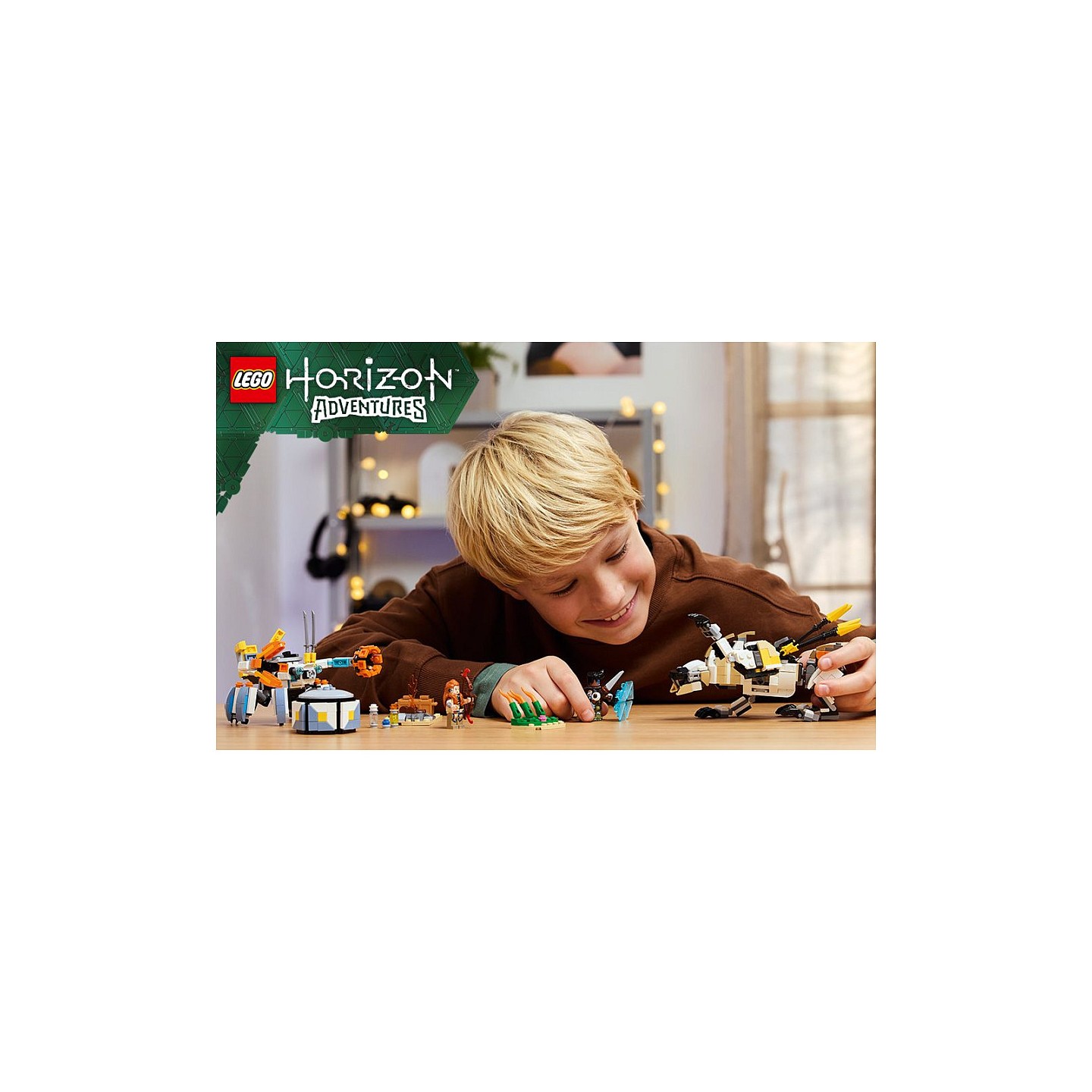 LEGO 77037 Horizon Adventures Aloy und Varl vs. Panzerwanderer und Sgezahn — Buy in Cyprus with Fast Delivery