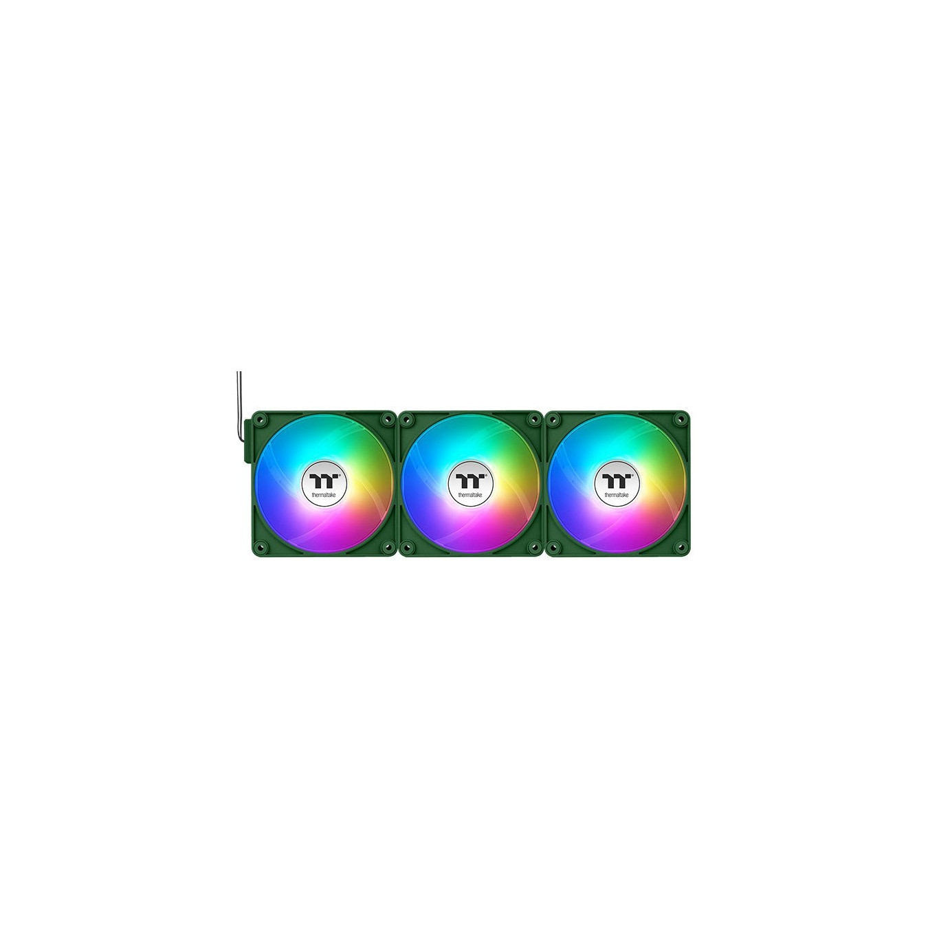 Thermaltake CT120 EX - Reverse ARGB Sync 120mm PWM Fan - Racing Green 3-Pack — Buy in Cyprus with Fast Delivery