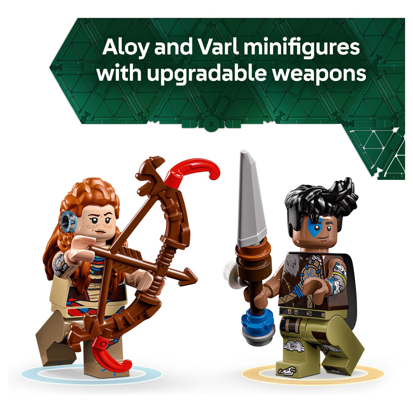 LEGO 77037 Horizon Adventures Aloy und Varl vs. Panzerwanderer und Sgezahn — Buy in Cyprus with Fast Delivery