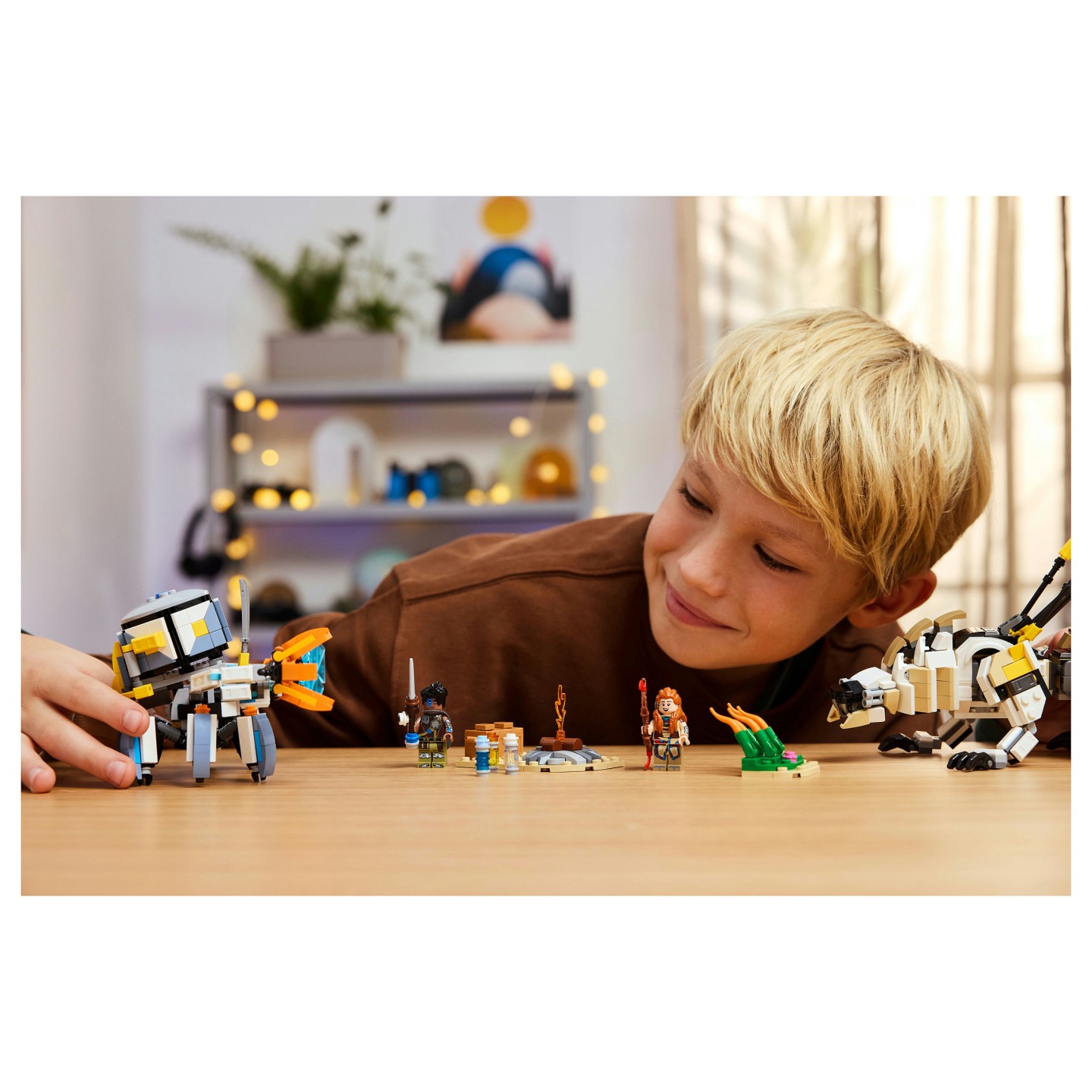 LEGO 77037 Horizon Adventures Aloy und Varl vs. Panzerwanderer und Sgezahn — Buy in Cyprus with Fast Delivery