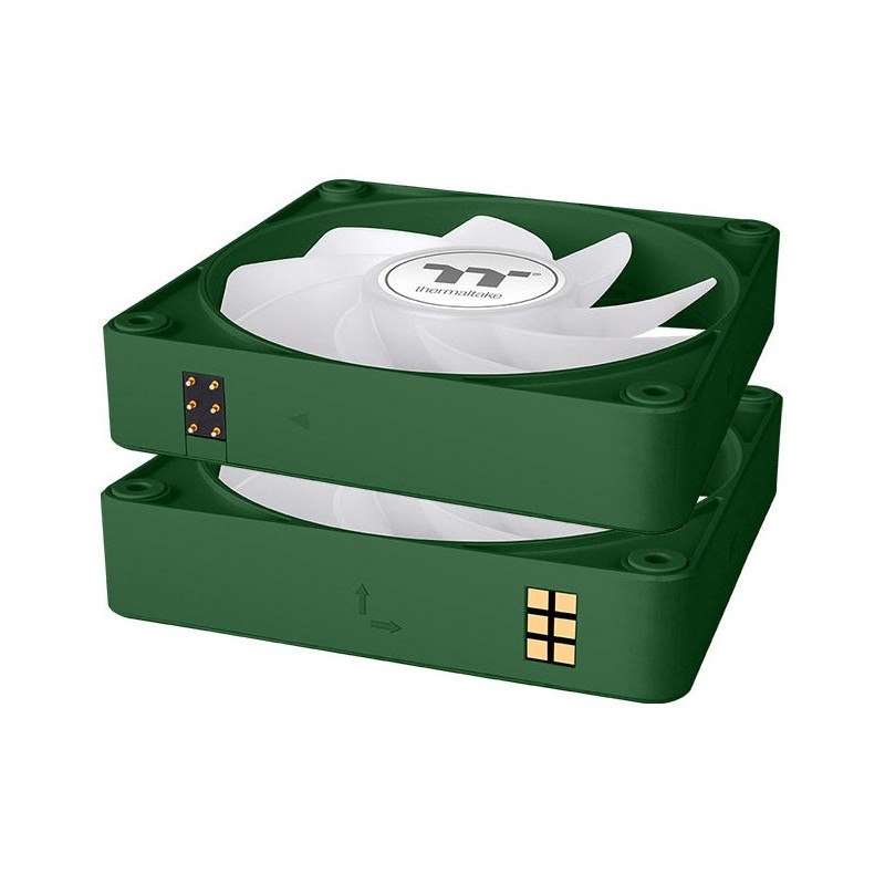 Buy Thermaltake CT120 EX - Reverse ARGB Sync 120mm PWM Fan - Racing Green 3-Pack in Cyprus, Nicosia, Limassol, Larnaka, Pafos