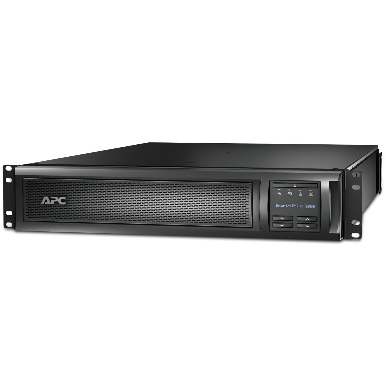APC Smart-UPS SMX3000RMHV2U - 3000VA/2700W Rack/Tower UPS - Black, C13/C19 Outlets, USB, Line-Interactive