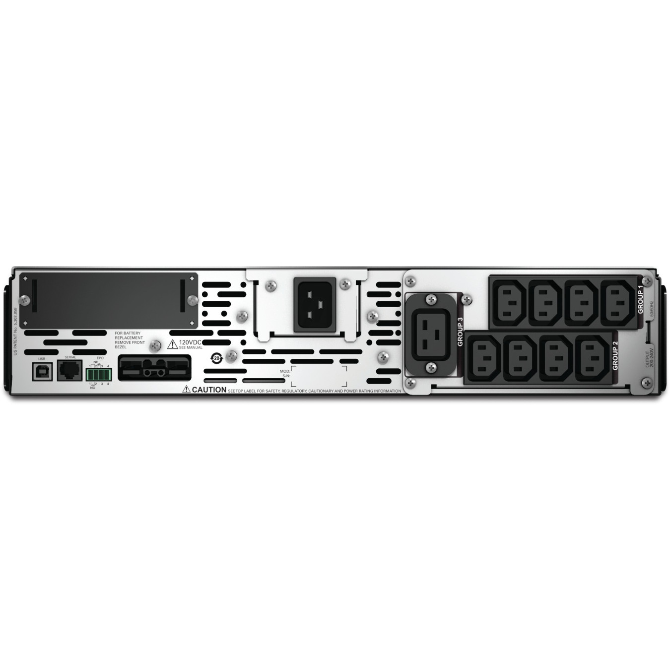 APC Smart-UPS SMX3000RMHV2U - 3000VA/2700W Rack/Tower UPS - Black, C13/C19 Outlets, USB, Line-Interactive
