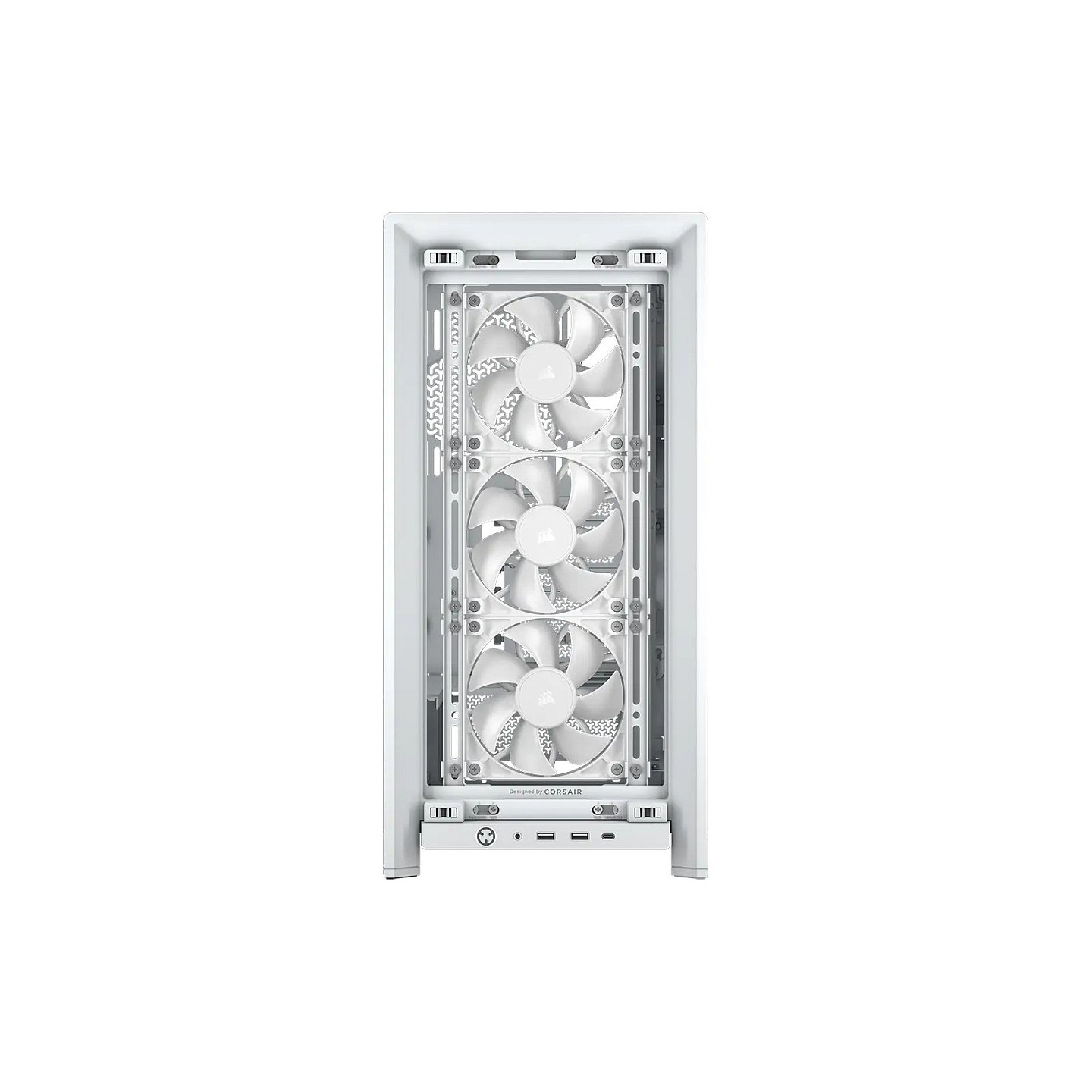 CORSAIR Frame 4000D RS Weiß Midi Tower ATX Gaming Gehäuse — Buy in Cyprus with Fast Delivery