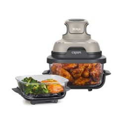 Ninja FN101EUST CRISPi 4-in-1 Tragbare Glas-Heißluftfritteuse Stone — Buy in Cyprus with Fast Delivery
