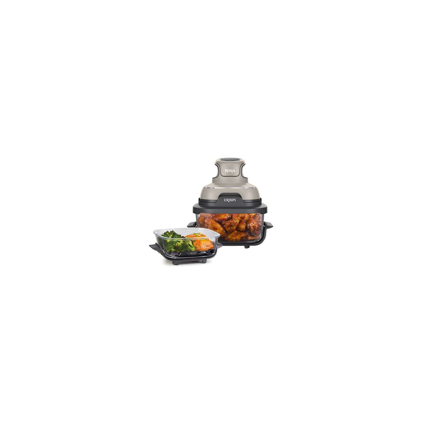 Ninja FN101EUST CRISPi 4-in-1 Tragbare Glas-Heißluftfritteuse Stone — Buy in Cyprus with Fast Delivery