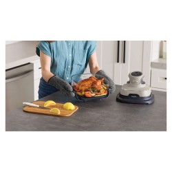 Ninja FN101EUST CRISPi 4-in-1 Tragbare Glas-Heißluftfritteuse Stone — Buy in Cyprus with Fast Delivery