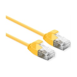 ROLINE UTP DataCenter Patchkabel Cat.6A (Class EA). LSOH. slim. gelb. 0.15 m — Buy in Cyprus with Fast Delivery