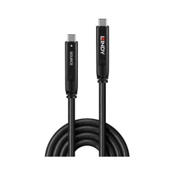 LINDY 10m USB 3.2 Gen 1 & DP 1.4 Typ C Hybrid Cable — Buy in Cyprus with Fast Delivery