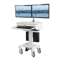 ROLINE Mobile PC- LCD-Arbeitsstation. hhenverstellbar. bis 26 kg — Buy in Cyprus with Fast Delivery