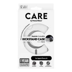 CARE Case Feature Silver Kickstand MagSAFE iPhone 16 — Buy in Cyprus with Fast Delivery