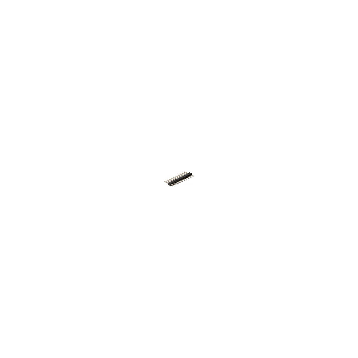 Stiftleiste 10 Pin. Rastermaß 2.54 mm. 1-reihig. gerade. 5 Stück — Buy in Cyprus with Fast Delivery