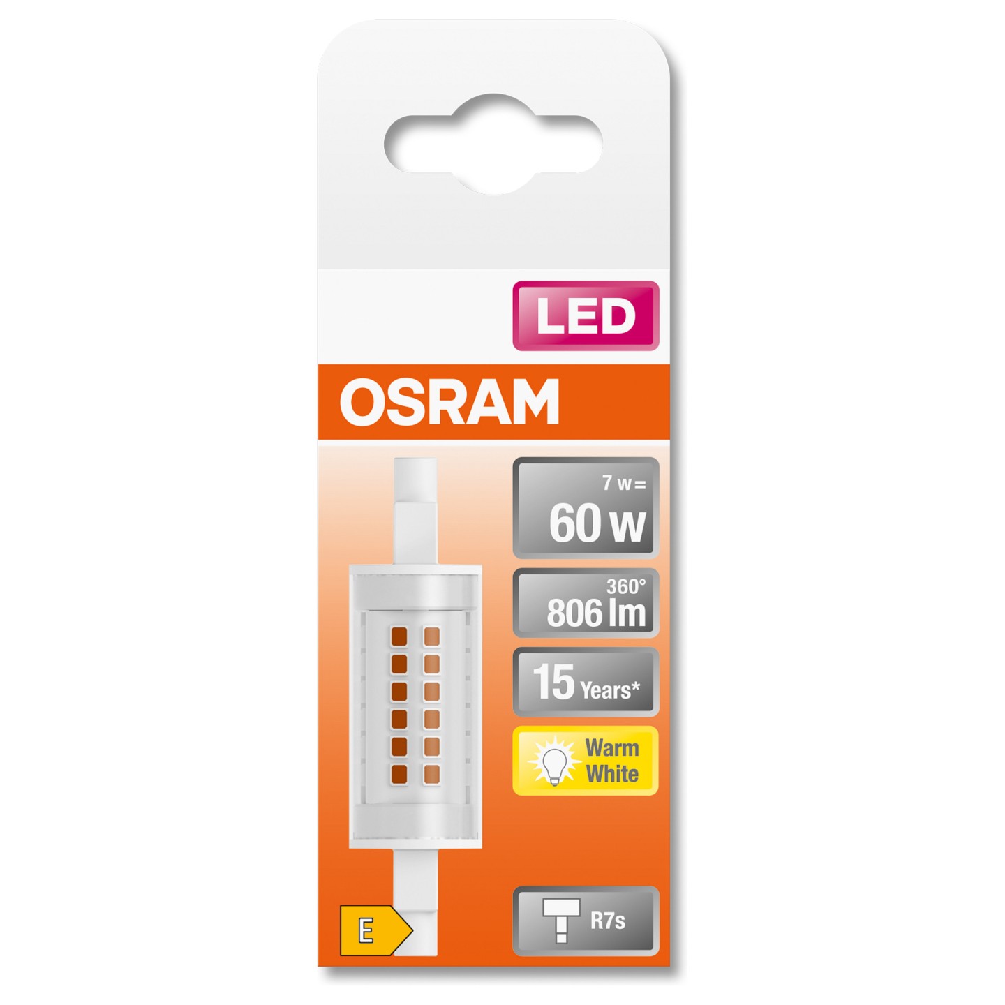 Osram LED Slim Line R7s 7W 806 lm — Buy in Cyprus with Fast Delivery