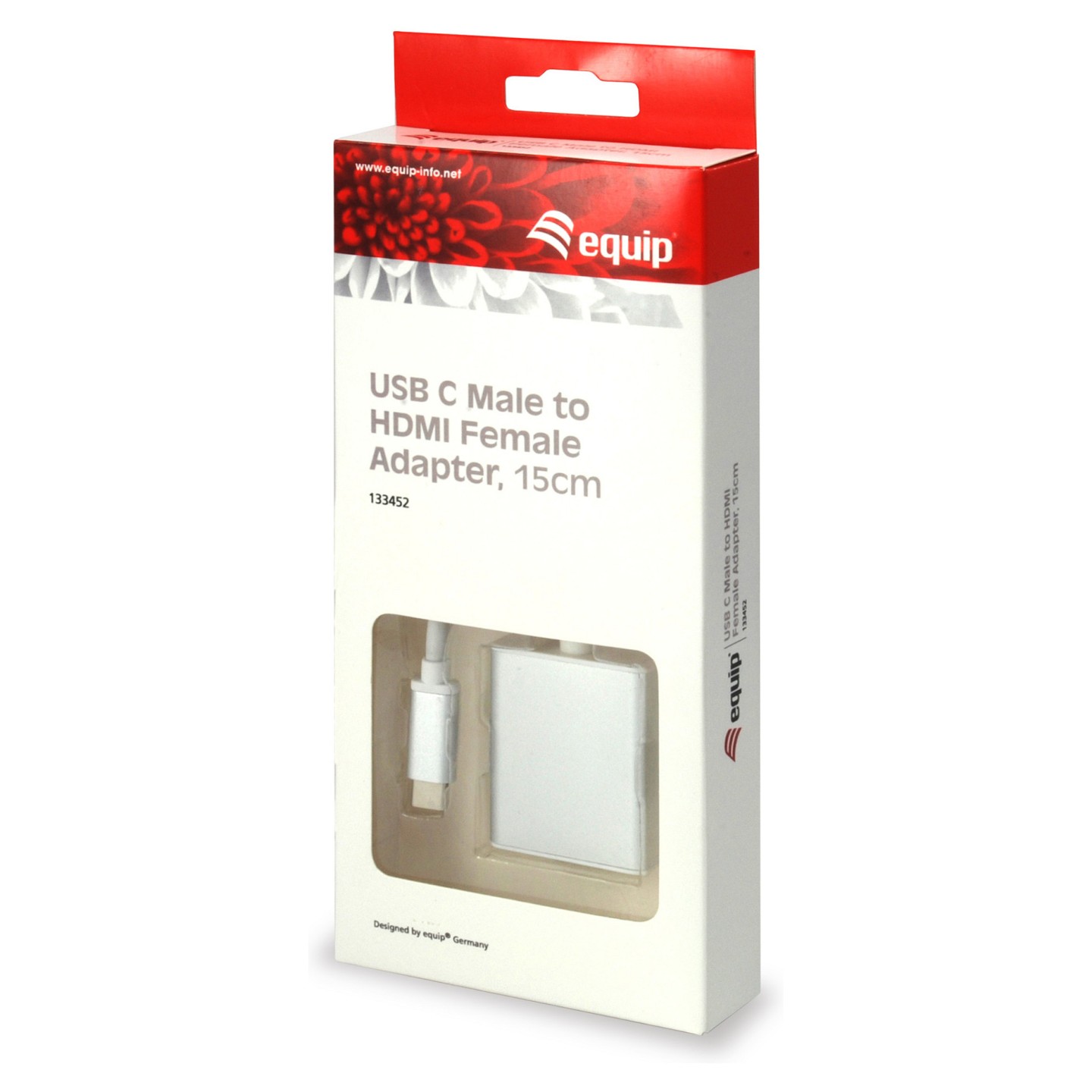 Equip Adapter USB-C - to HDMI 4K30Hz 0.15m ws — Buy in Cyprus with Fast Delivery