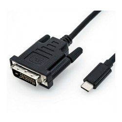 ROLINE USB Typ C - DVI Adapterkabel. ST ST. 1 m — Buy in Cyprus with Fast Delivery